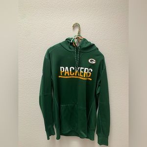 Size large Green Bay packers NFL Nike hoodie. Worn once.